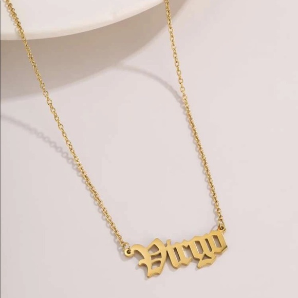 3/$30 💛 Virgo Zodiac Necklace - Picture 4 of 4